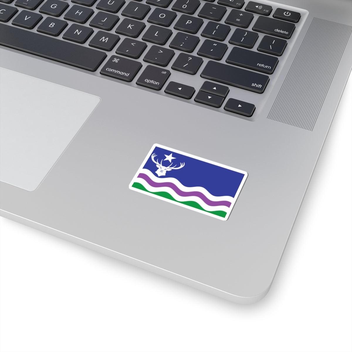 Exmoor Flag (England) STICKER Vinyl Kiss-Cut Decal