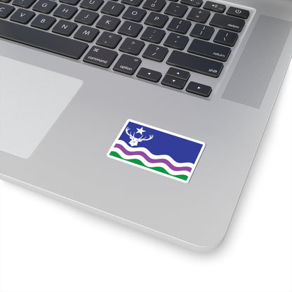 Exmoor Flag (England) STICKER Vinyl Kiss-Cut Decal