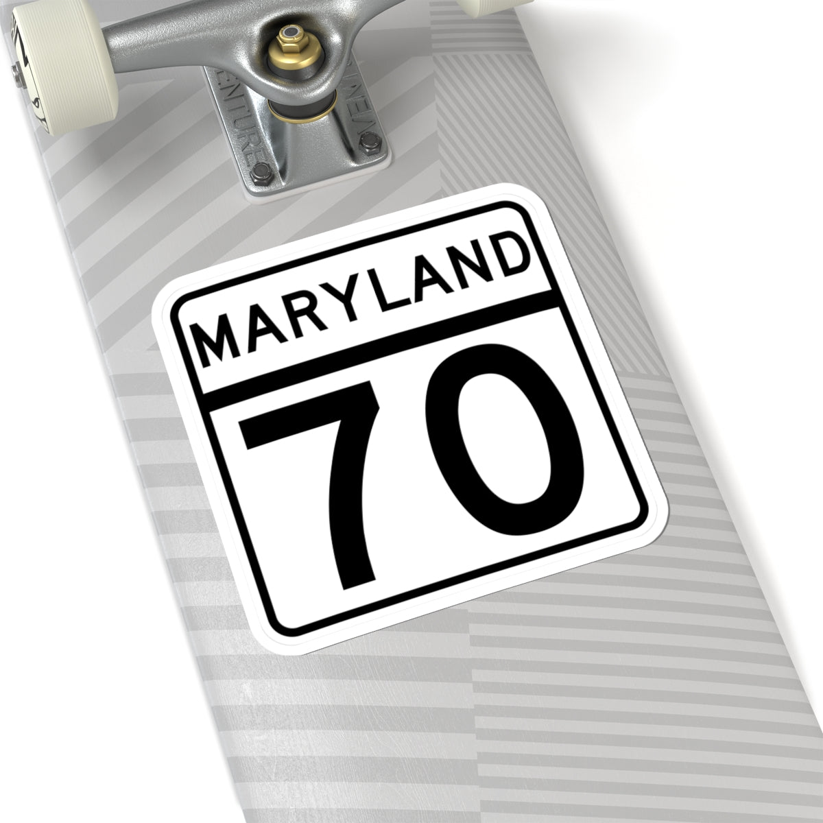 MD Route 70 (Maryland) (Road Sign) STICKER Vinyl Kiss-Cut Decal