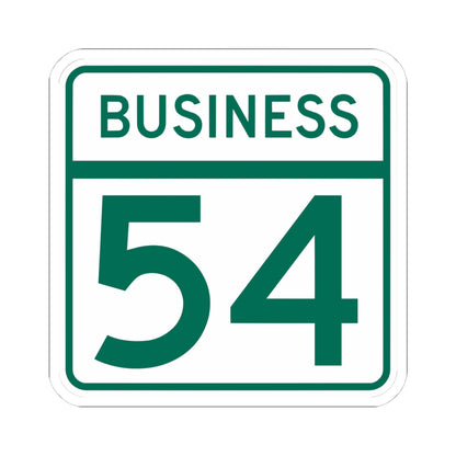 MD Route 54 Business (Maryland) (Road Sign) STICKER Vinyl Kiss-Cut Decal