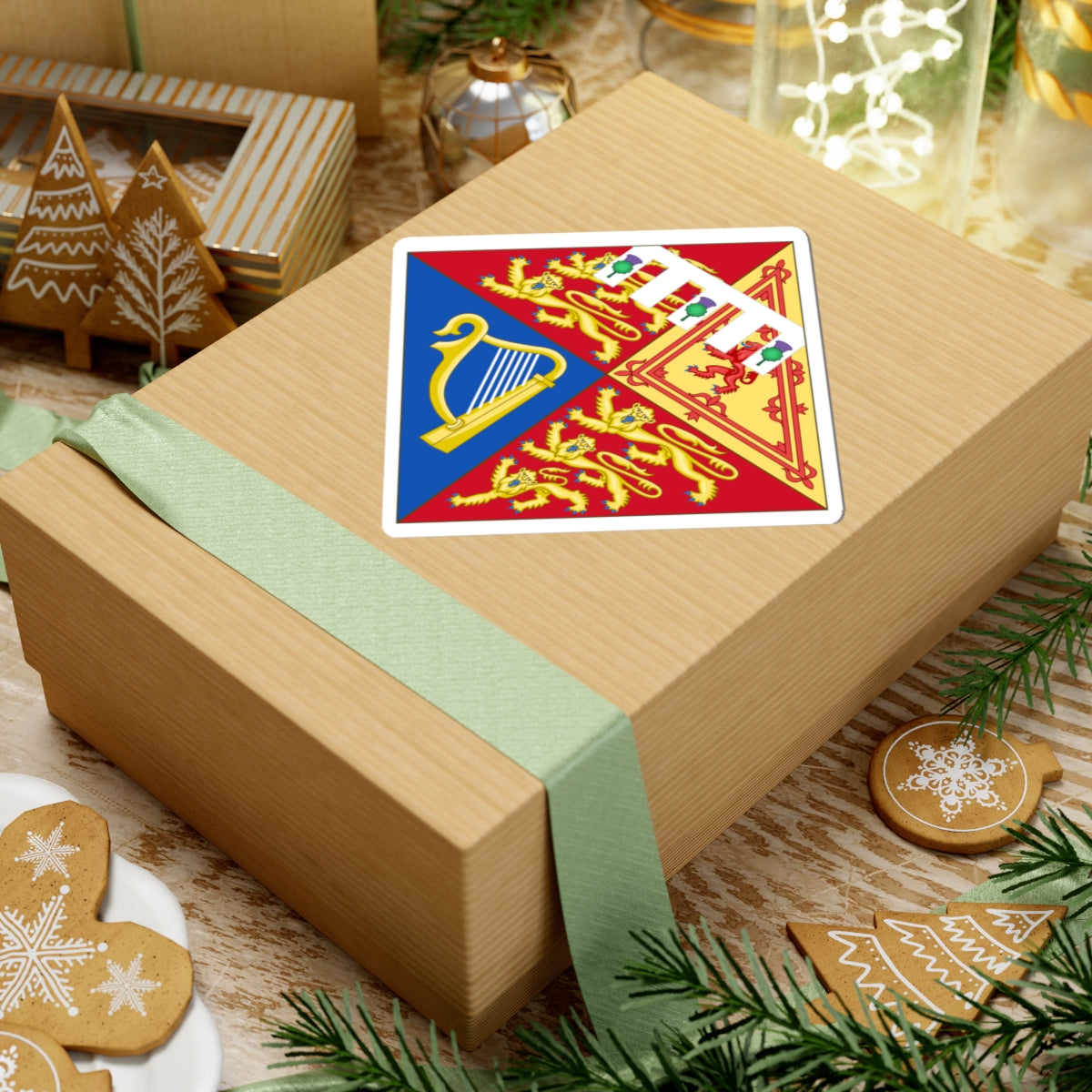 Arms of Eugenie of York (United Kingdom) (Coat of Arms) STICKER Vinyl Kiss-Cut Decal