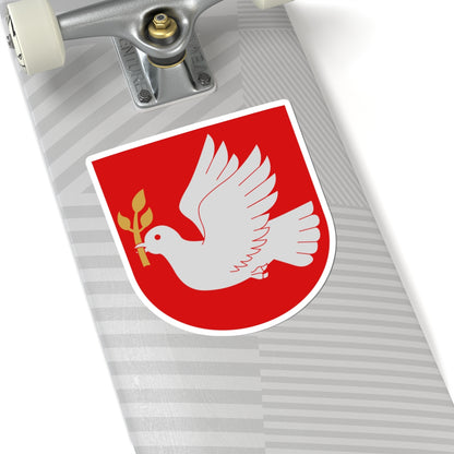 Tampereen hiippakunnan vaakuna (Finland) (Coat of Arms) STICKER Vinyl Kiss-Cut Decal