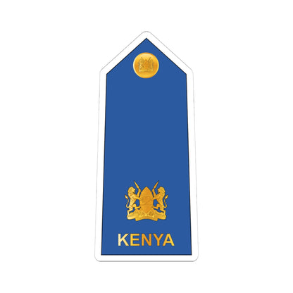 10. Kenyan Air Force MAJ (Kenya) (Military Rank) STICKER Vinyl Kiss-Cut Decal