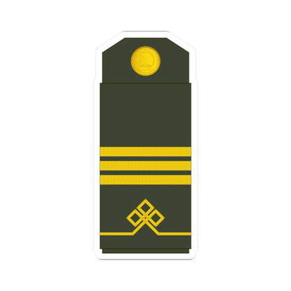 04 Mongolian Army SCP (Mongolia) (Military Rank) STICKER Vinyl Kiss-Cut Decal