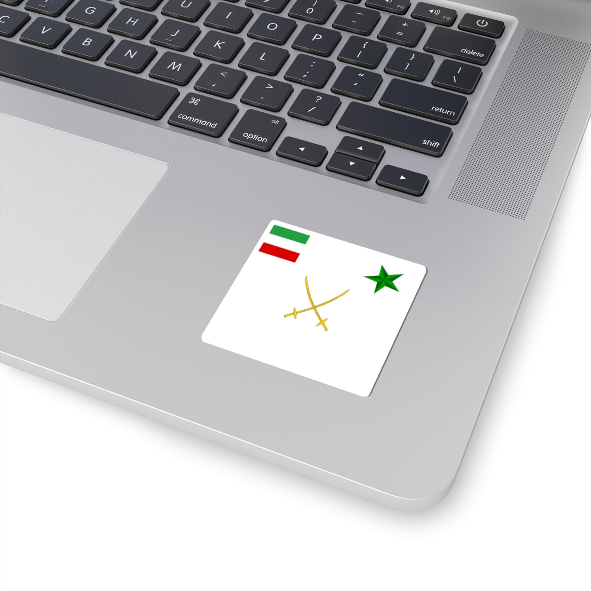 Flag of a Persian Brigade General (Iran) STICKER Vinyl Kiss-Cut Decal