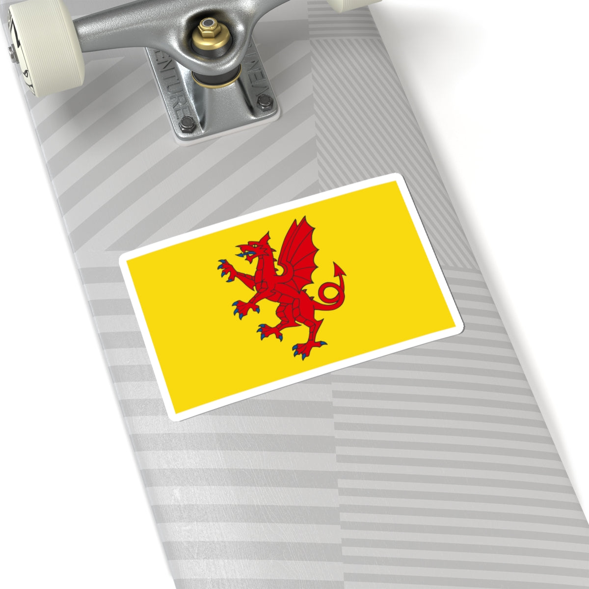 Flag of Somerset (England) STICKER Vinyl Kiss-Cut Decal