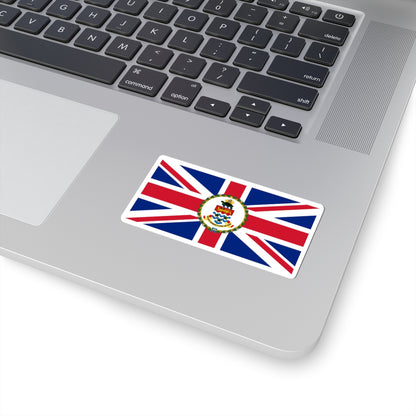 Flag of the Governor of the Cayman Islands (United Kingdom) STICKER Vinyl Kiss-Cut Decal