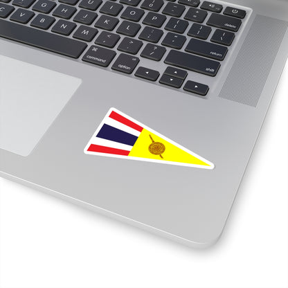 Thai Immigration Service Pennant 1979 (Thailand) STICKER Vinyl Kiss-Cut Decal
