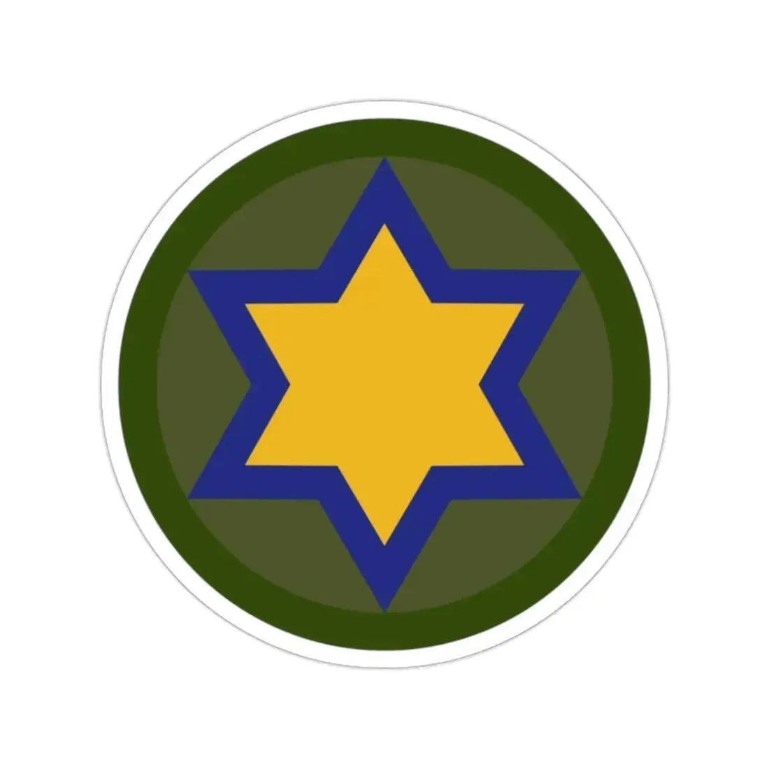 66th Cavalry Division (U.S. Army) STICKER Vinyl Die-Cut Decal 2 Inch - The Sticker Space