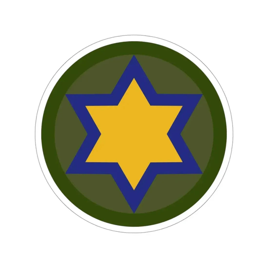 66th Cavalry Division (U.S. Army) STICKER Vinyl Die-Cut Decal 3 Inch - The Sticker Space