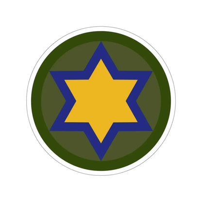 66th Cavalry Division (U.S. Army) STICKER Vinyl Die-Cut Decal 4 Inch - The Sticker Space