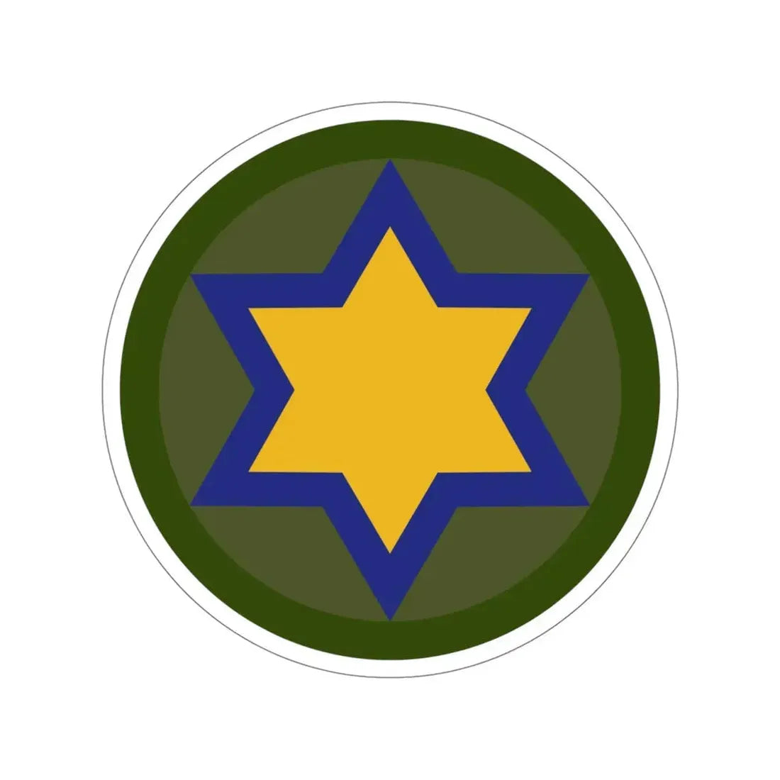 66th Cavalry Division (U.S. Army) STICKER Vinyl Die-Cut Decal 5 Inch - The Sticker Space