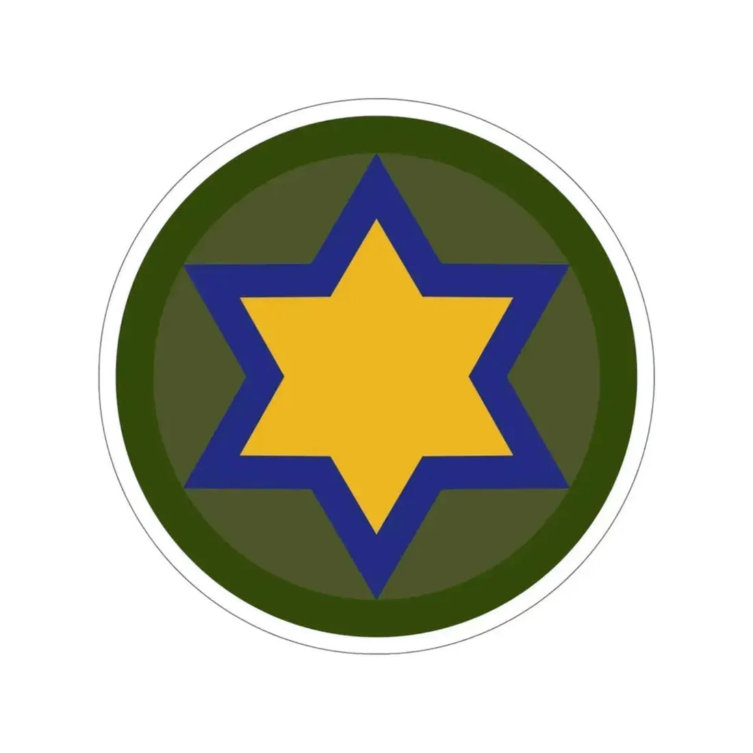 66th Cavalry Division (U.S. Army) STICKER Vinyl Die-Cut Decal 6 Inch - The Sticker Space