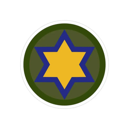 66th Cavalry Division (U.S. Army) Transparent STICKER Die-Cut Vinyl Decal 2 Inch - The Sticker Space