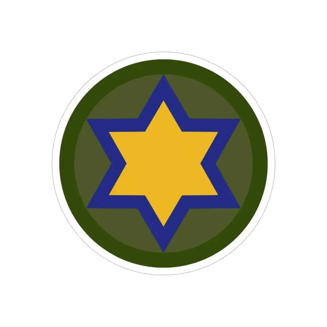 66th Cavalry Division (U.S. Army) Transparent STICKER Die-Cut Vinyl Decal - The Sticker Space