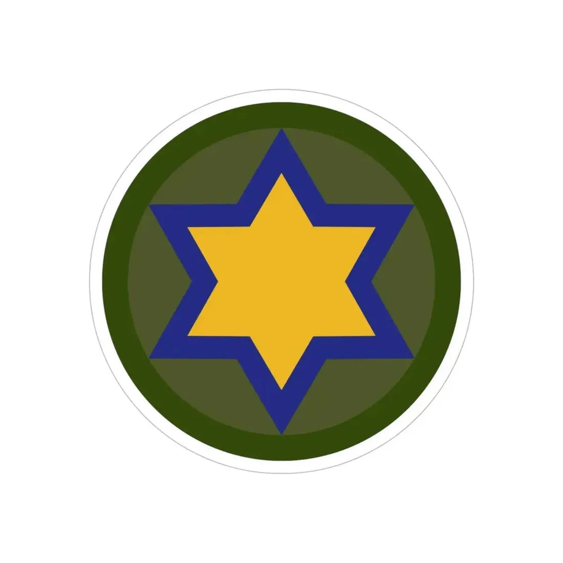 66th Cavalry Division (U.S. Army) Transparent STICKER Die-Cut Vinyl Decal - The Sticker Space