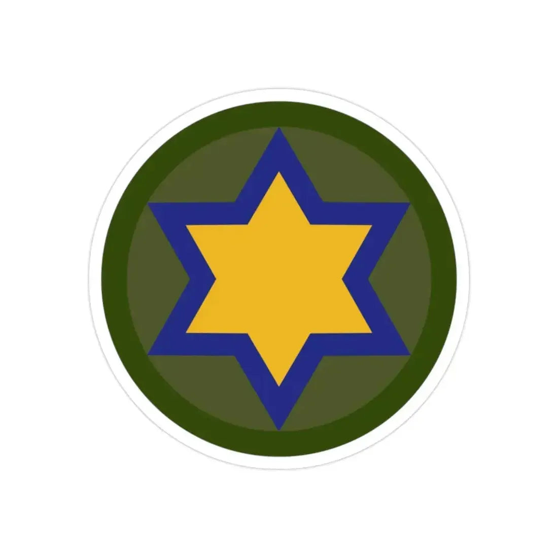 66th Cavalry Division (U.S. Army) Transparent STICKER Die-Cut Vinyl Decal - The Sticker Space