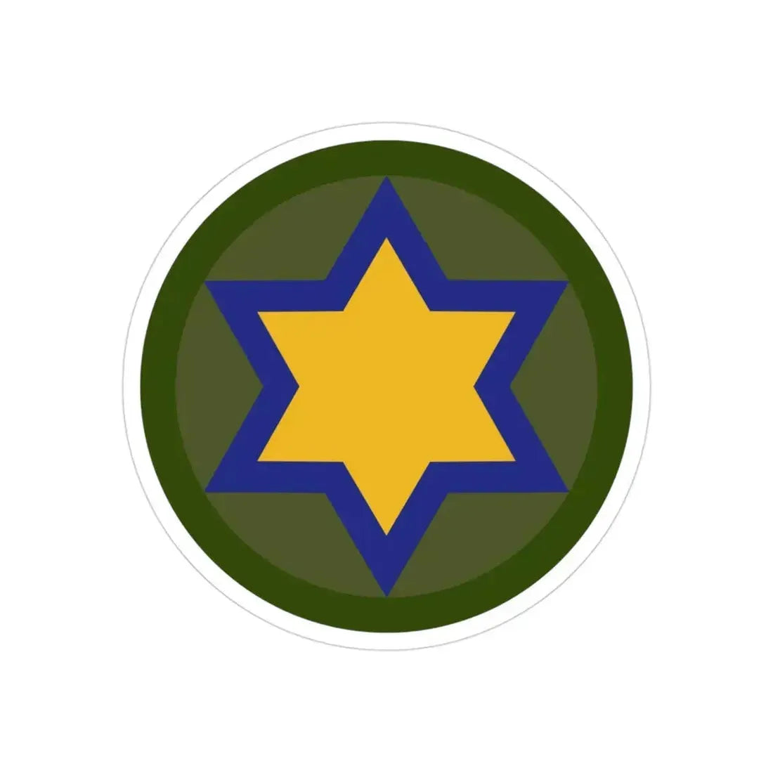 66th Cavalry Division (U.S. Army) Transparent STICKER Die-Cut Vinyl Decal - The Sticker Space