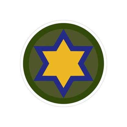 66th Cavalry Division (U.S. Army) Transparent STICKER Die-Cut Vinyl Decal - The Sticker Space