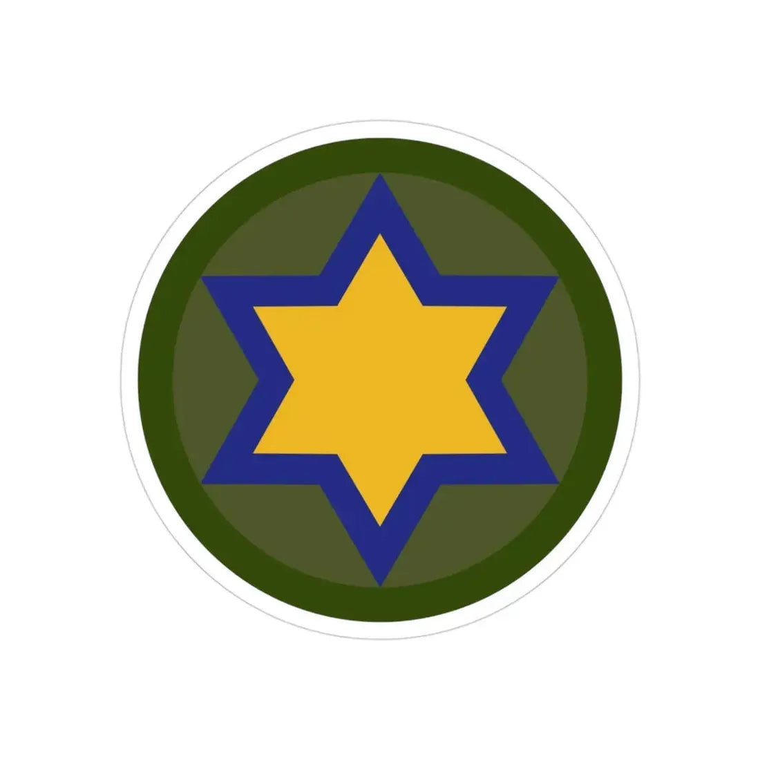 66th Cavalry Division (U.S. Army) Transparent STICKER Die-Cut Vinyl Decal - The Sticker Space