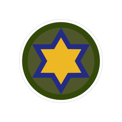 66th Cavalry Division (U.S. Army) Transparent STICKER Die-Cut Vinyl Decal - The Sticker Space