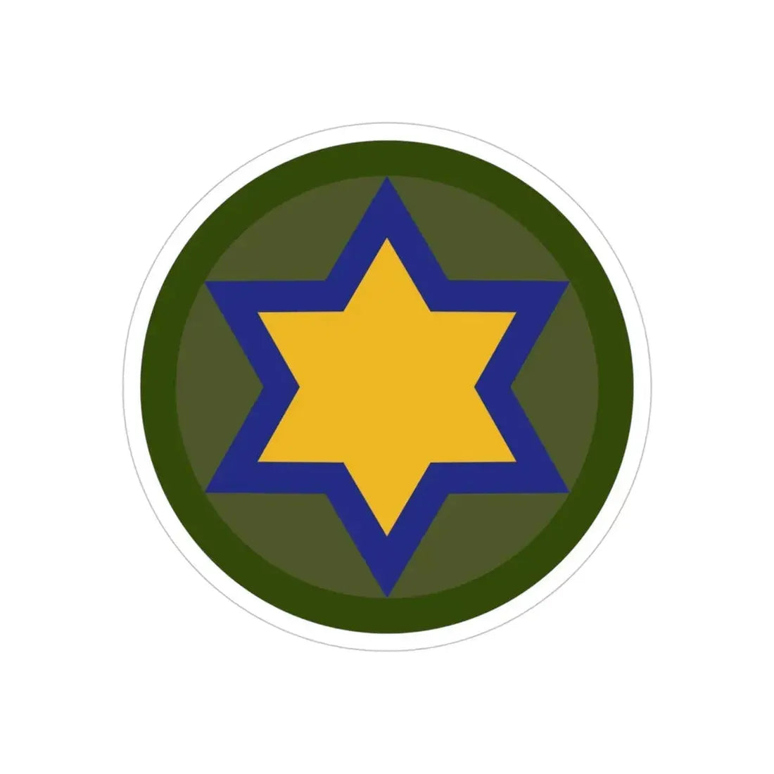 66th Cavalry Division (U.S. Army) Transparent STICKER Die-Cut Vinyl Decal - The Sticker Space