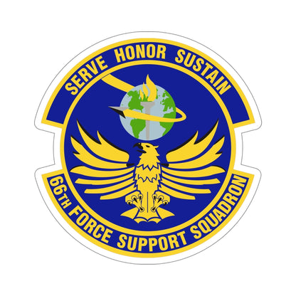 66th Force Support Squadron (U.S. Air Force) STICKER Vinyl Die-Cut Decal-6 Inch-The Sticker Space