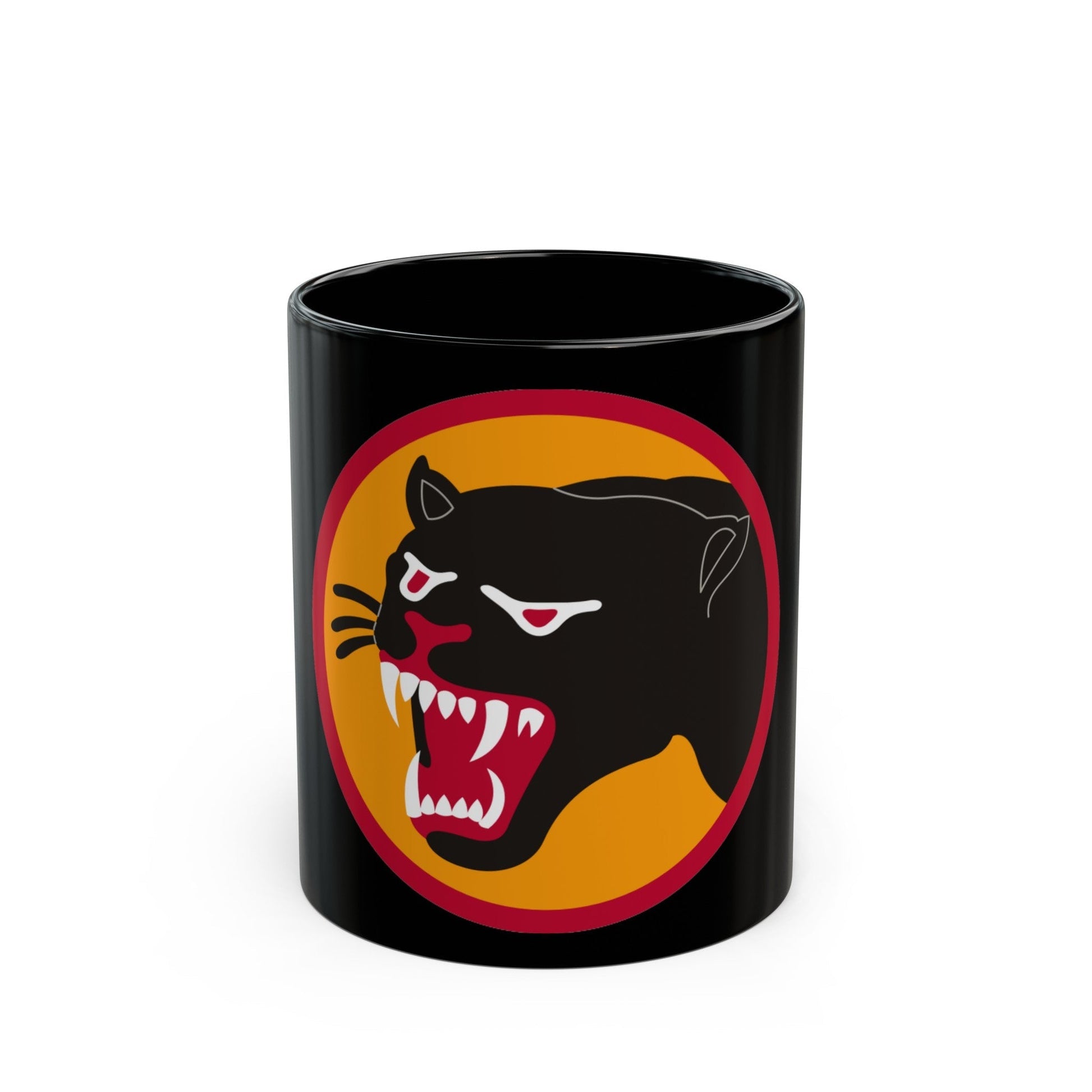 66TH INFANTRY DIVISION (U.S. Army) Black Coffee Mug-11oz-The Sticker Space