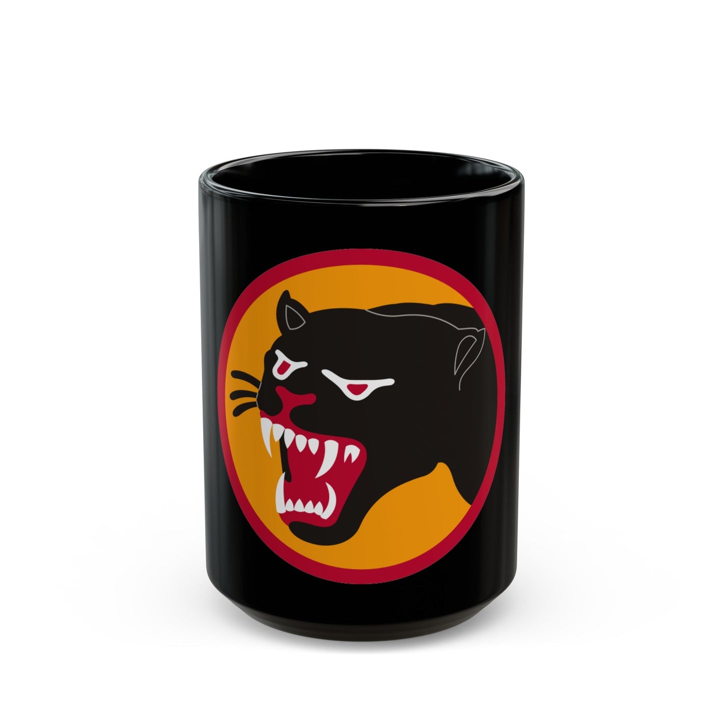 66TH INFANTRY DIVISION (U.S. Army) Black Coffee Mug-15oz-The Sticker Space