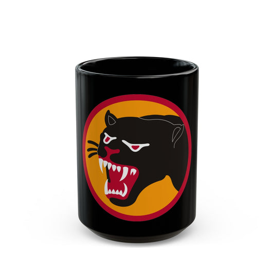 66TH INFANTRY DIVISION (U.S. Army) Black Coffee Mug-15oz-The Sticker Space