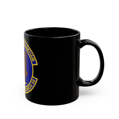 66th Logistics Readiness Squadron (U.S. Air Force) Black Coffee Mug-The Sticker Space