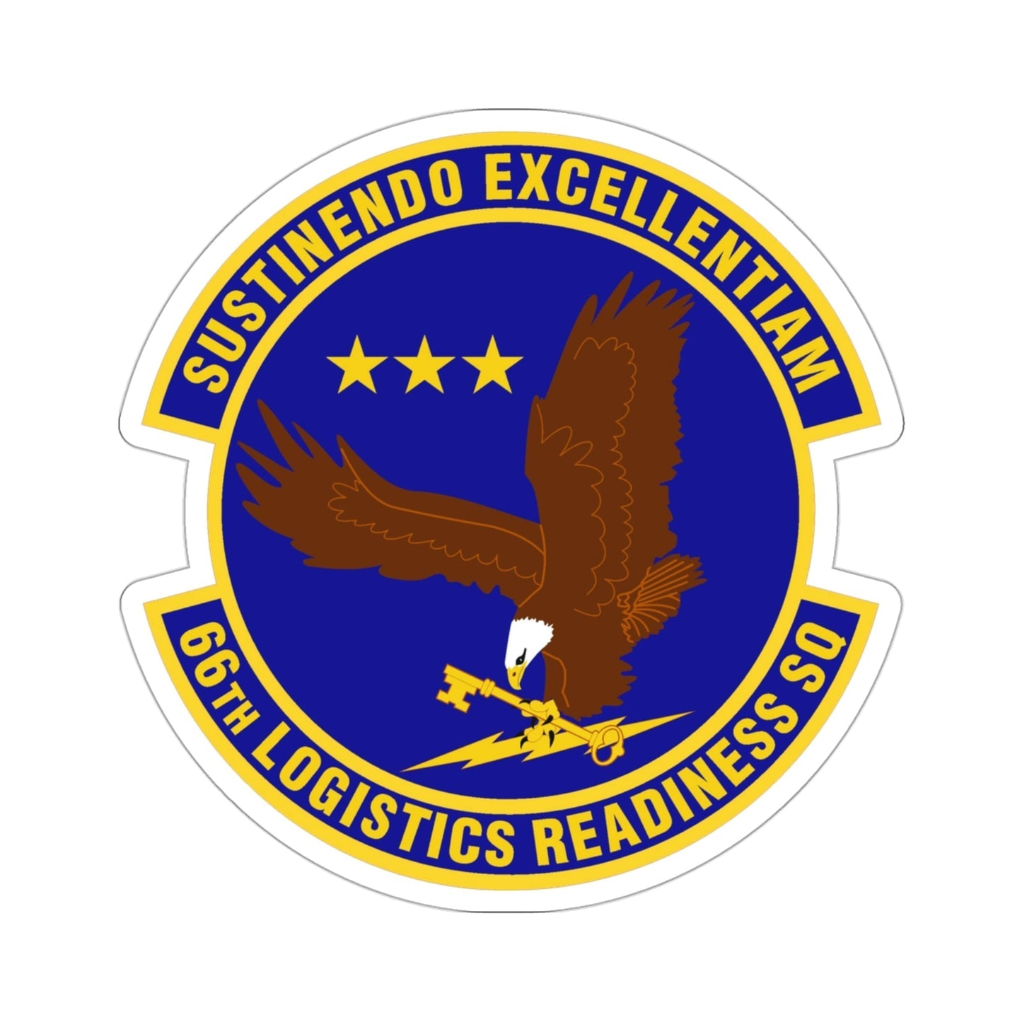 66th Logistics Readiness Squadron (U.S. Air Force) STICKER Vinyl Die-Cut Decal-3 Inch-The Sticker Space