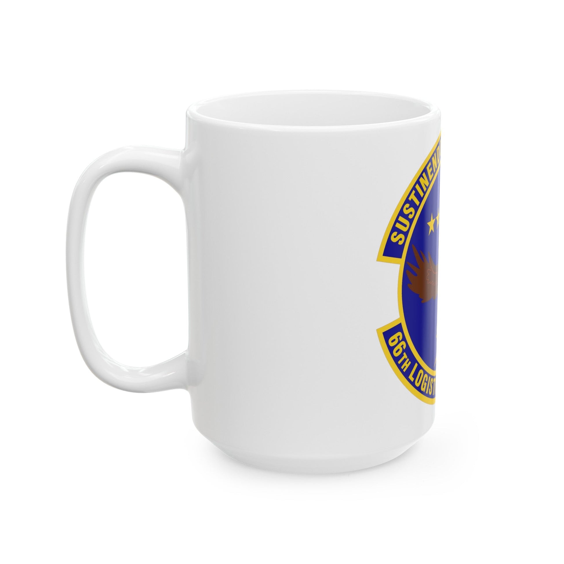 66th Logistics Readiness Squadron (U.S. Air Force) White Coffee Mug-The Sticker Space