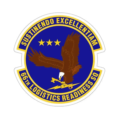 66th Logistics Readiness Squadron (U.S. Air Force) STICKER Vinyl Die-Cut Decal 5 Inch - The Sticker Space
