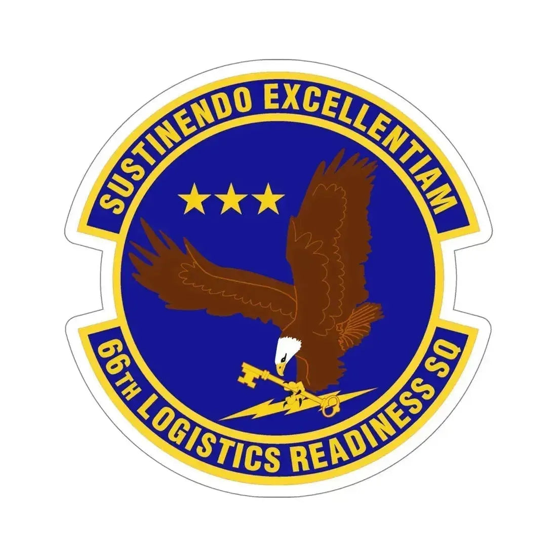 66th Logistics Readiness Squadron (U.S. Air Force) STICKER Vinyl Die-Cut Decal 6 Inch - The Sticker Space
