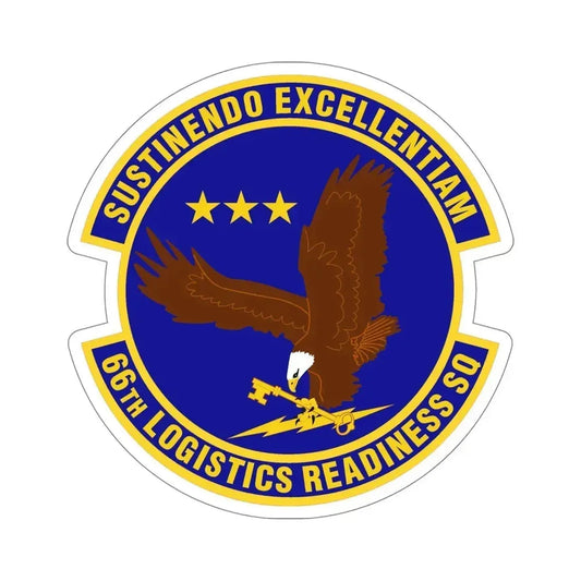 66th Logistics Readiness Squadron (U.S. Air Force) STICKER Vinyl Die-Cut Decal 6 Inch - The Sticker Space