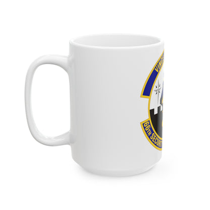 66th Security Forces Squadron (U.S. Air Force) White Coffee Mug-The Sticker Space