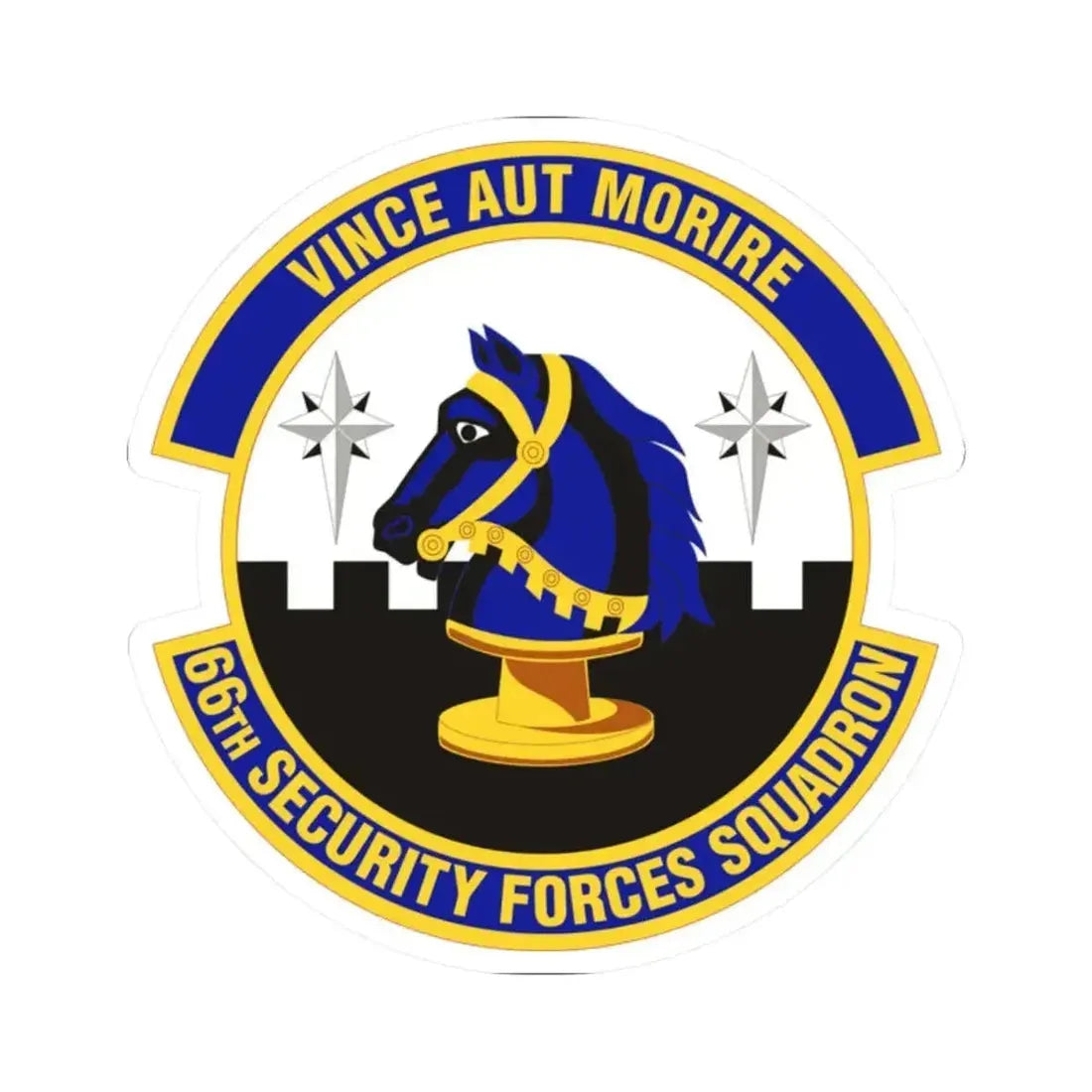 66th Security Forces Squadron (U.S. Air Force) STICKER Vinyl Kiss-Cut Decal - The Sticker Space