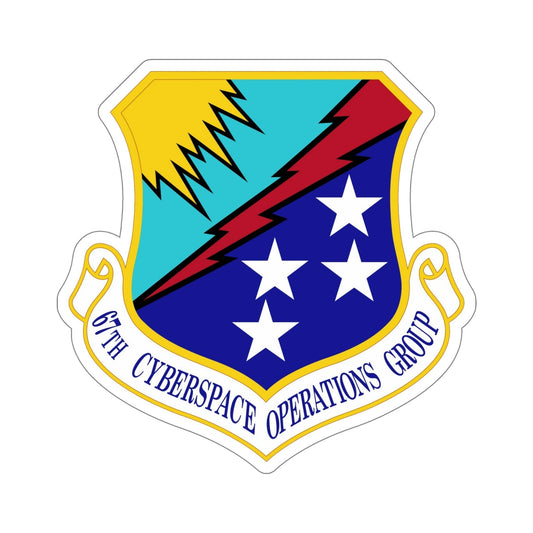 67 Cyberspace Operations Group ACC (U.S. Air Force) STICKER Vinyl Die-Cut Decal-6 Inch-The Sticker Space