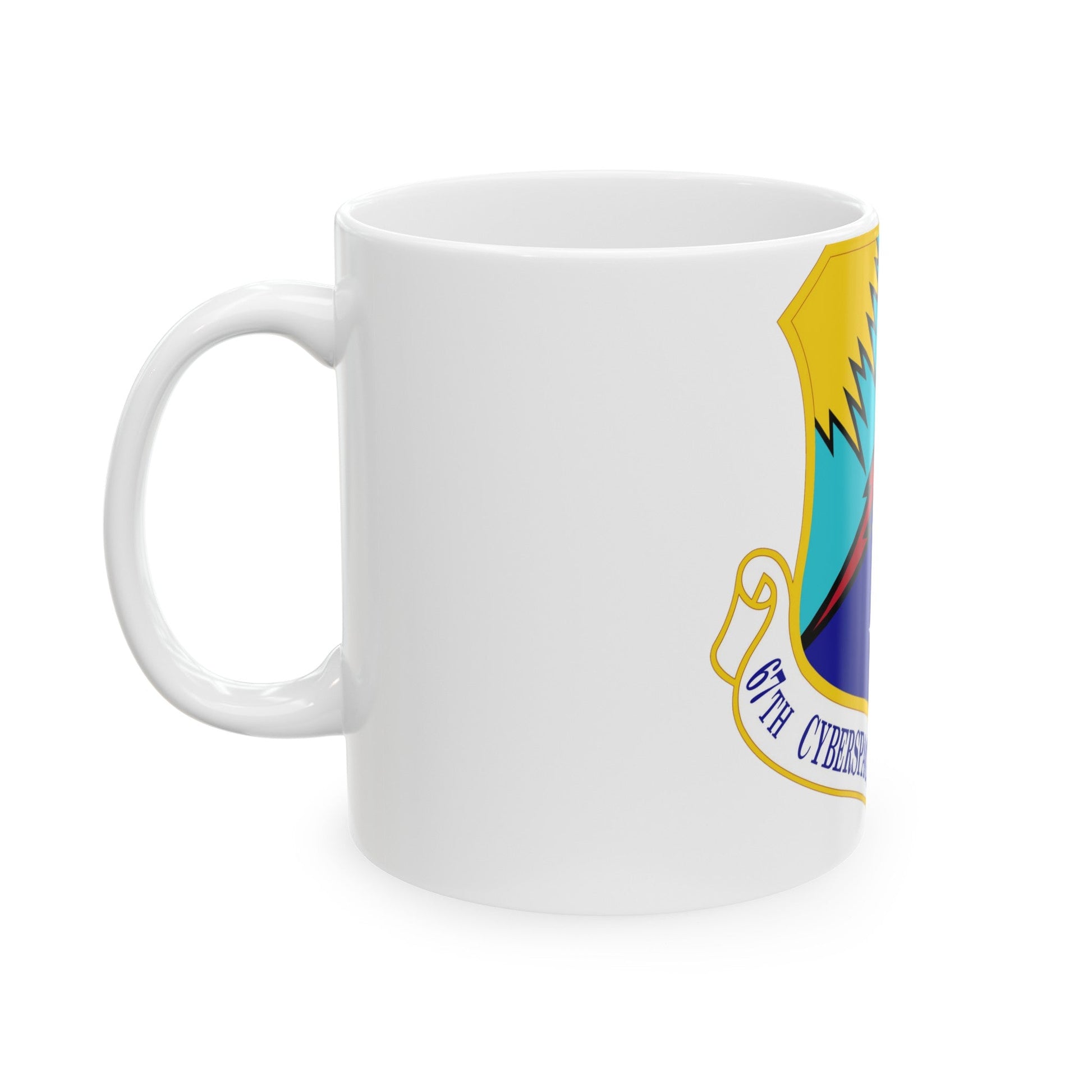 67 Cyberspace Operations Group ACC (U.S. Air Force) White Coffee Mug-The Sticker Space