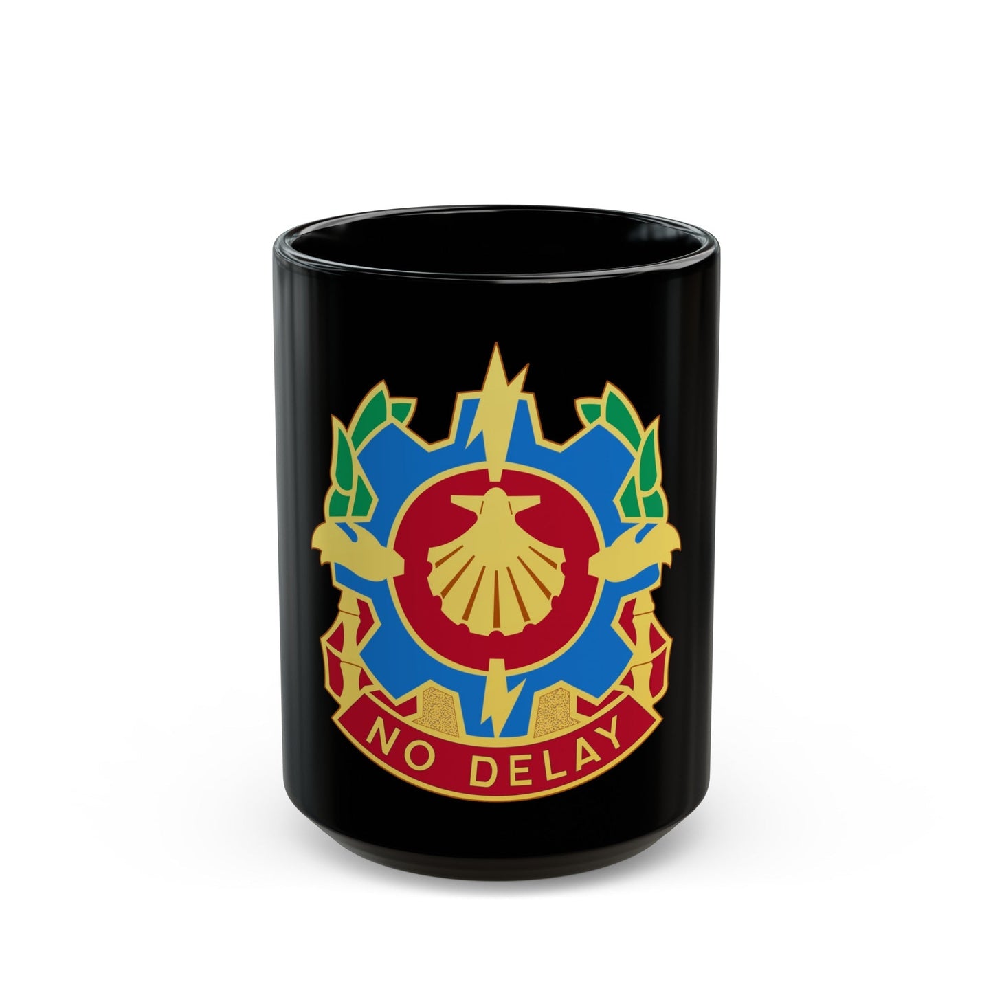 67 Maintenance Company (U.S. Army) Black Coffee Mug-15oz-The Sticker Space