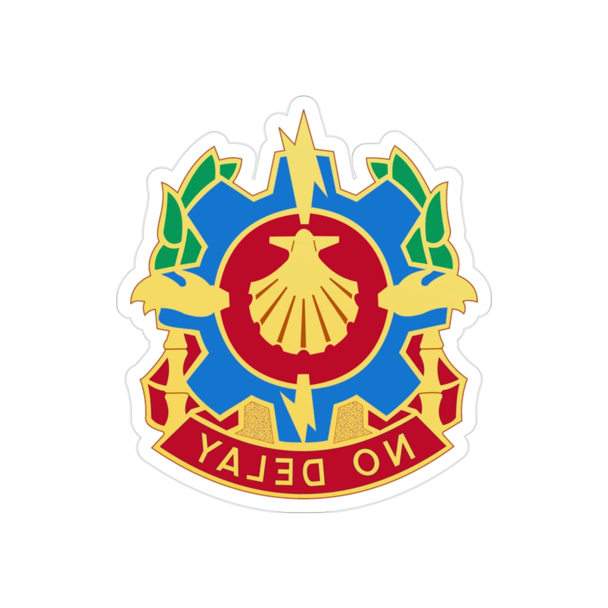 67 Maintenance Company (U.S. Army) REVERSE PRINT Transparent STICKER-2" × 2"-The Sticker Space