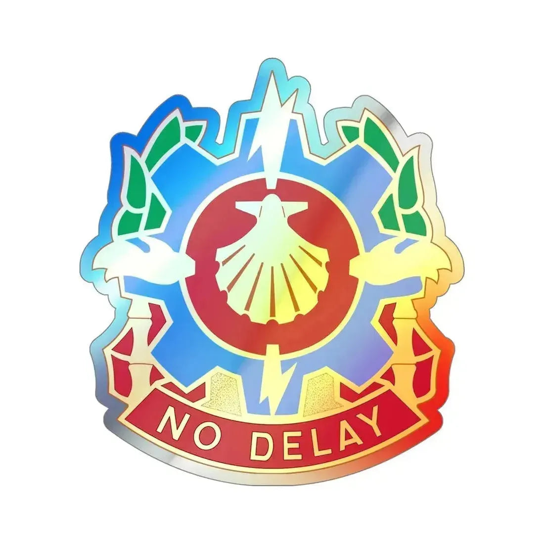 67 Maintenance Company (U.S. Army) Holographic STICKER Die-Cut Vinyl Decal 5 Inch Holographic - The Sticker Space