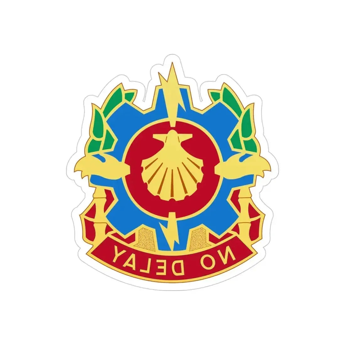 67 Maintenance Company (U.S. Army) REVERSE PRINT Transparent Die-Cut STICKER - The Sticker Space