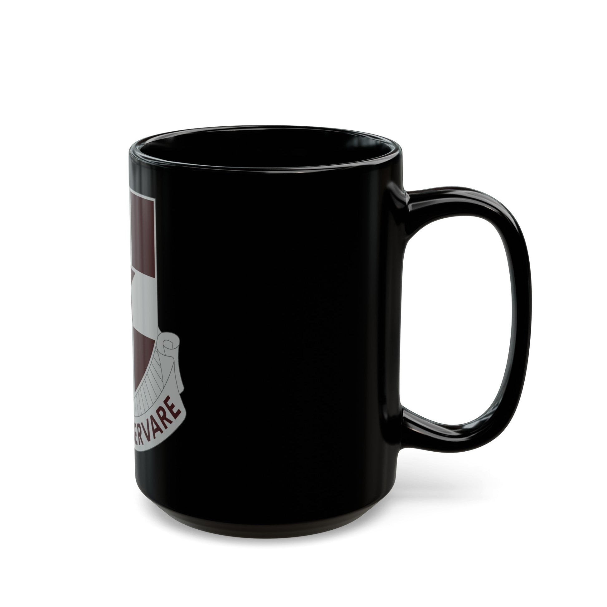 67 Medical Group (U.S. Army) Black Coffee Mug-The Sticker Space