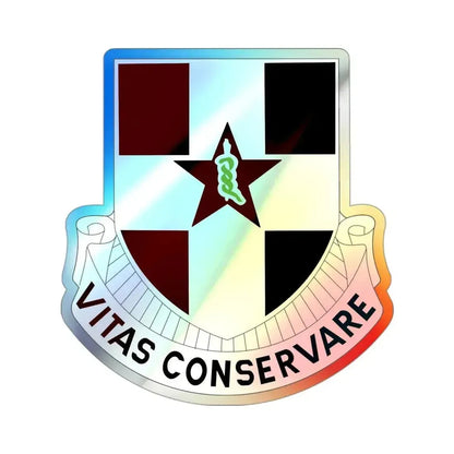 67 Medical Group (U.S. Army) Holographic STICKER Die-Cut Vinyl Decal 3 Inch Holographic - The Sticker Space