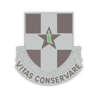 67 Medical Group (U.S. Army) STICKER Vinyl Kiss-Cut Decal 3 Inch Transparent - The Sticker Space