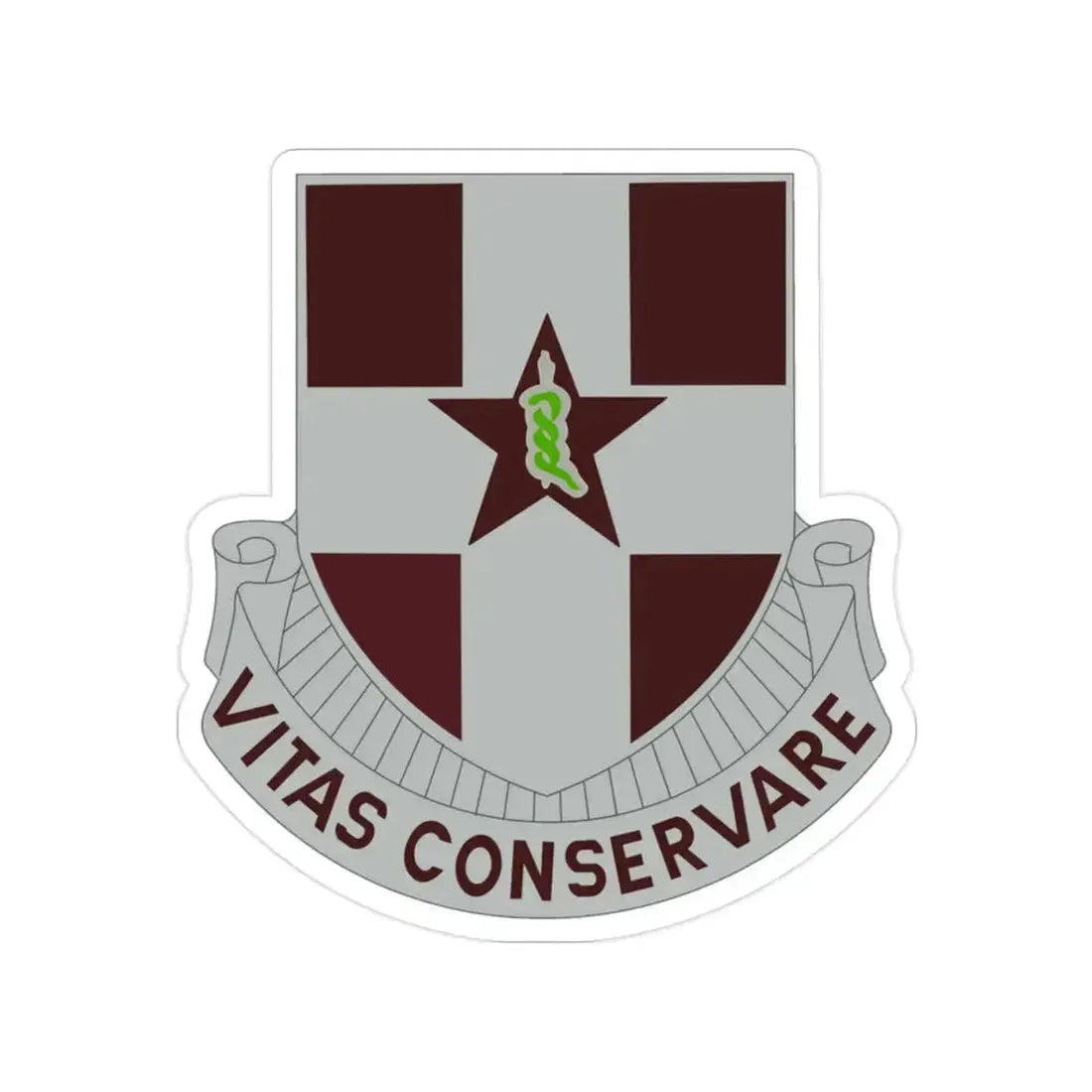 67 Medical Group (U.S. Army) Transparent STICKER Die-Cut Vinyl Decal 2 Inch - The Sticker Space