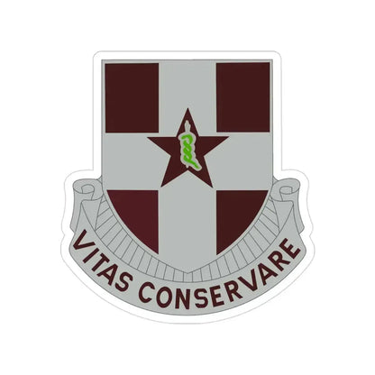 67 Medical Group (U.S. Army) Transparent STICKER Die-Cut Vinyl Decal 3 Inch - The Sticker Space