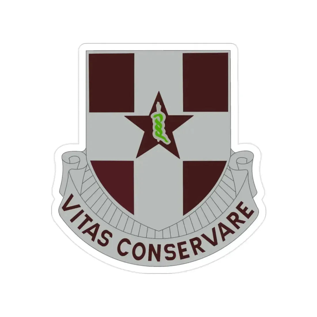 67 Medical Group (U.S. Army) Transparent STICKER Die-Cut Vinyl Decal - The Sticker Space